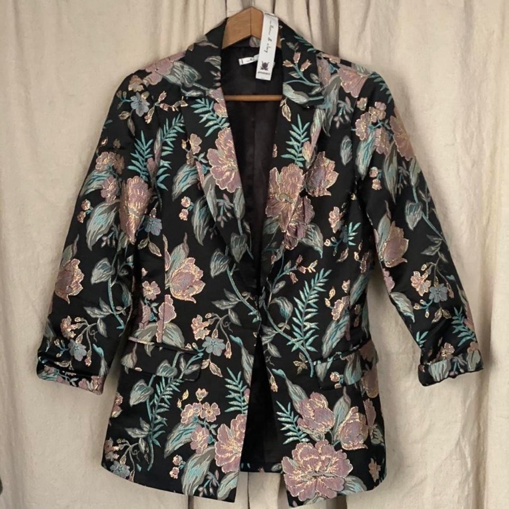 WILLOW & CLAY -Jacquard black